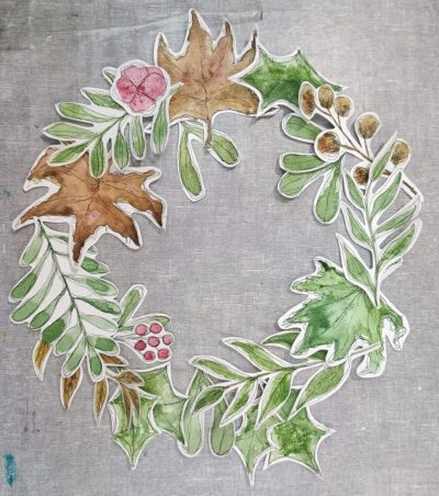 Watercolour Wreaths 17th Nov - Image 2