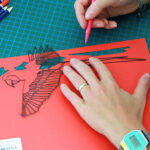 parrot cutting