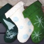 papier mache stocking 2