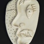 abstract clay face 1