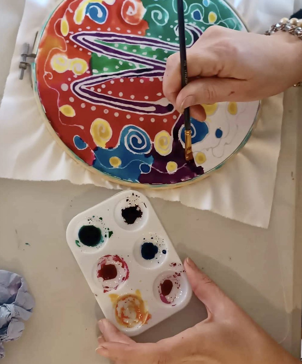 painting batik